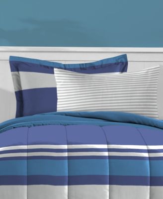 Rugby Stripe 5-Pc. Comforter Set, Twin