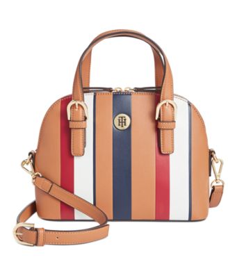 tommy hilfiger dome satchel