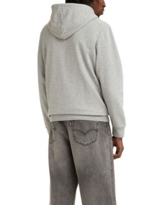 Men's Regular Fit Batwing Graphic Logo Hoodie