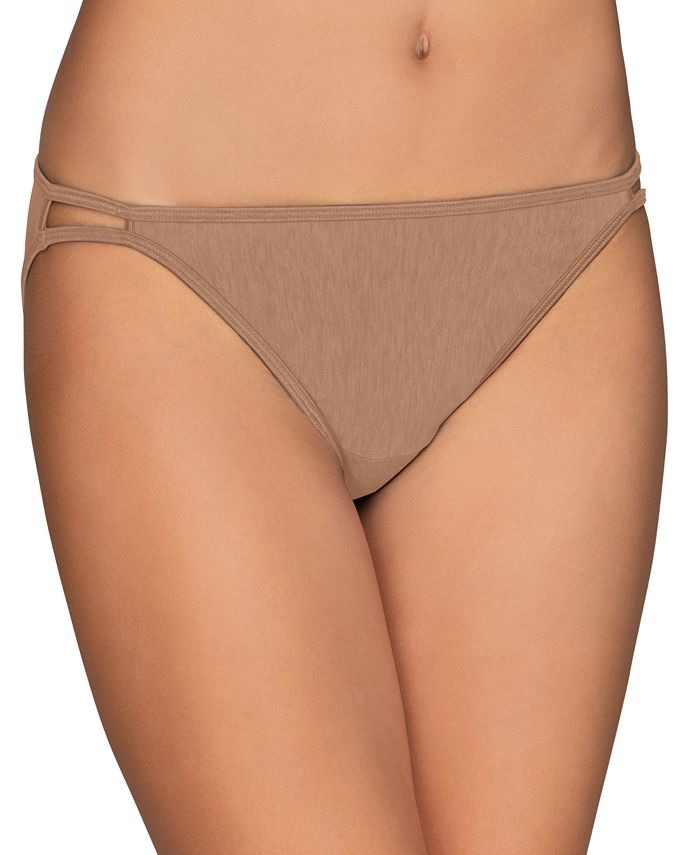 Women Striped Thong Panties Low Waist Thong No Trace Cotton G-String Bikini  Bottoms Briefs