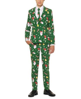 OppoSuits Big Boys 3 Piece Santa Boss Christmas Suit Set Macy s