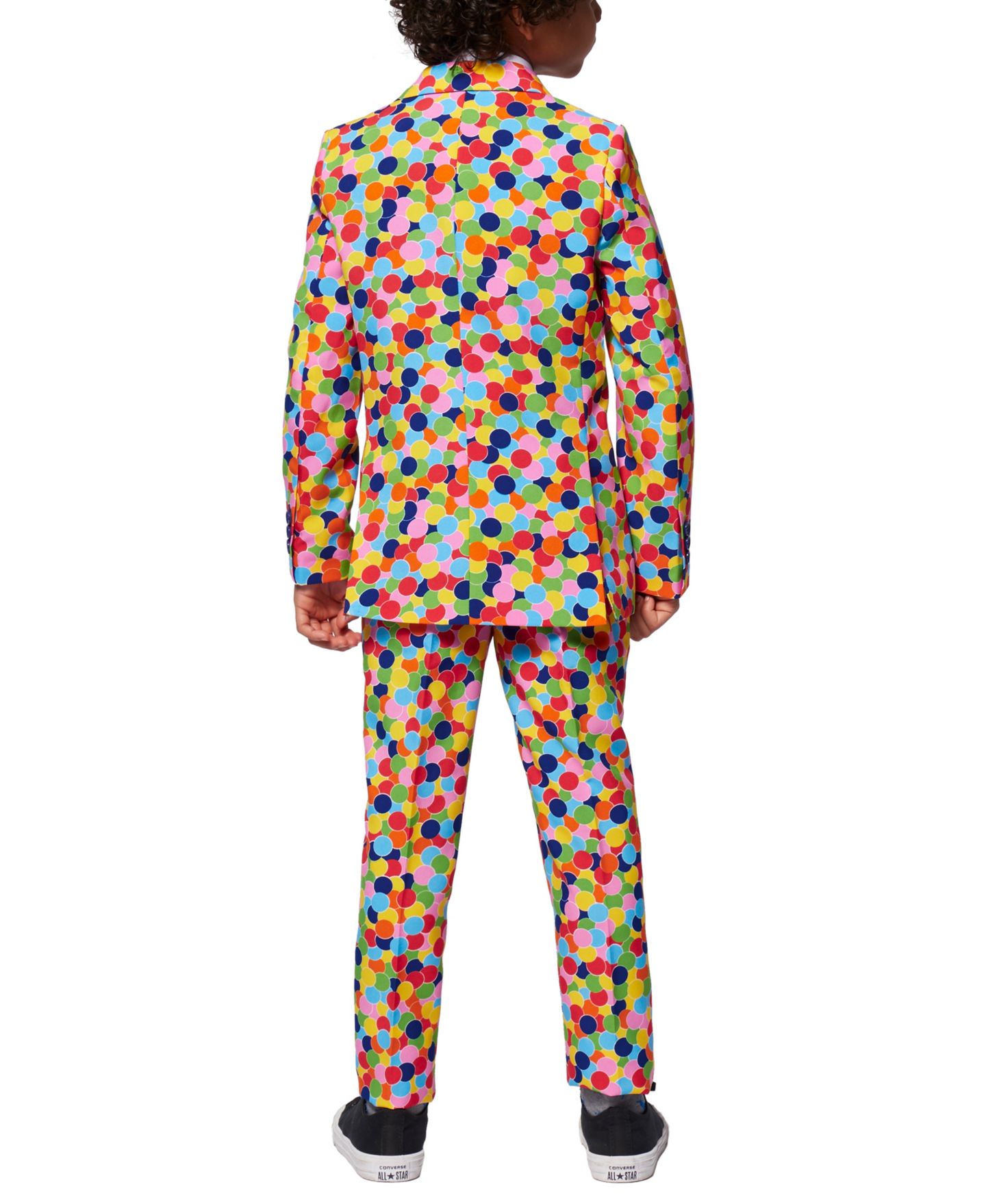Детский костюм-тройка OppoSuits Confetteroni для вечеринок, для мальчиков — фото 2