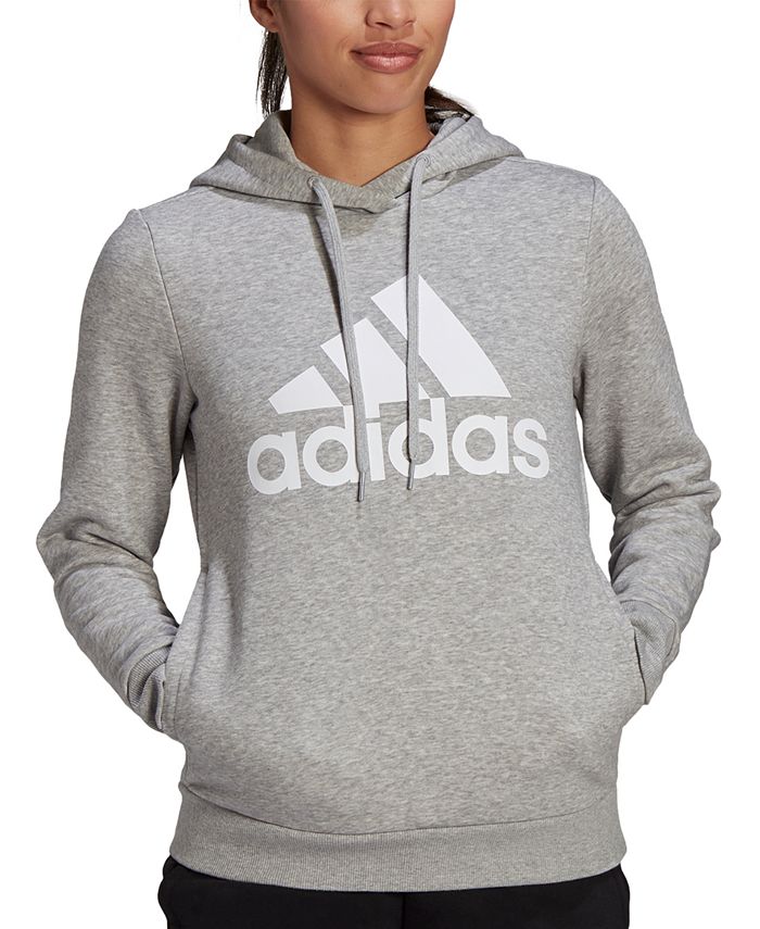 adidas Women's Fleece Sweatshirt Hoodie - Macy's
