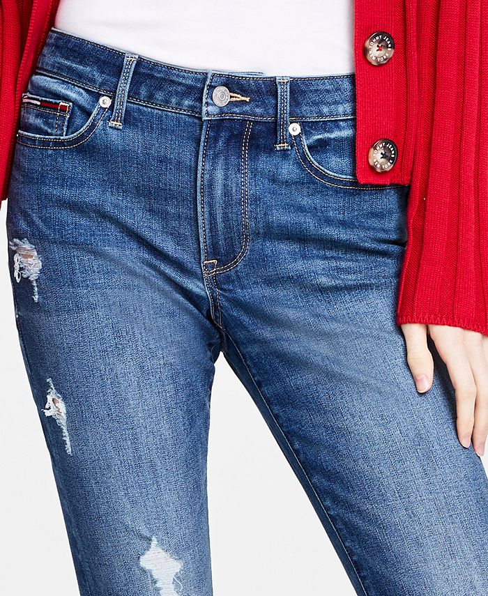 Tommy Jeans - Mid-Rise Skinny Ankle Jeans