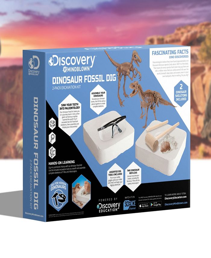 Discovery MINDBLOWN Discovery MindBlown Toy Dinosaur Excavation Kit