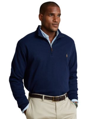 polo half zip pullover