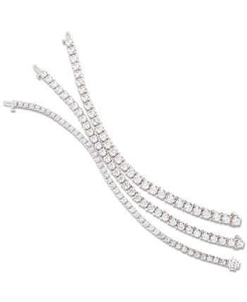 Macy's - Diamond Tennis Bracelet (10 ct. t.w.) in 14k White Gold