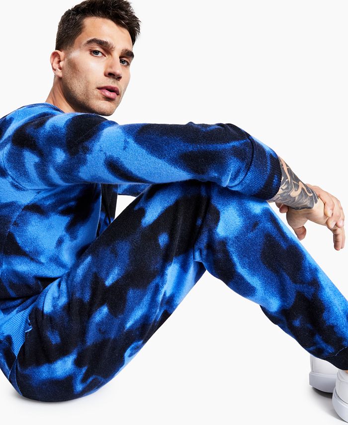INC International Concepts Men's Cashmere TieDye Jogger Pants, Created