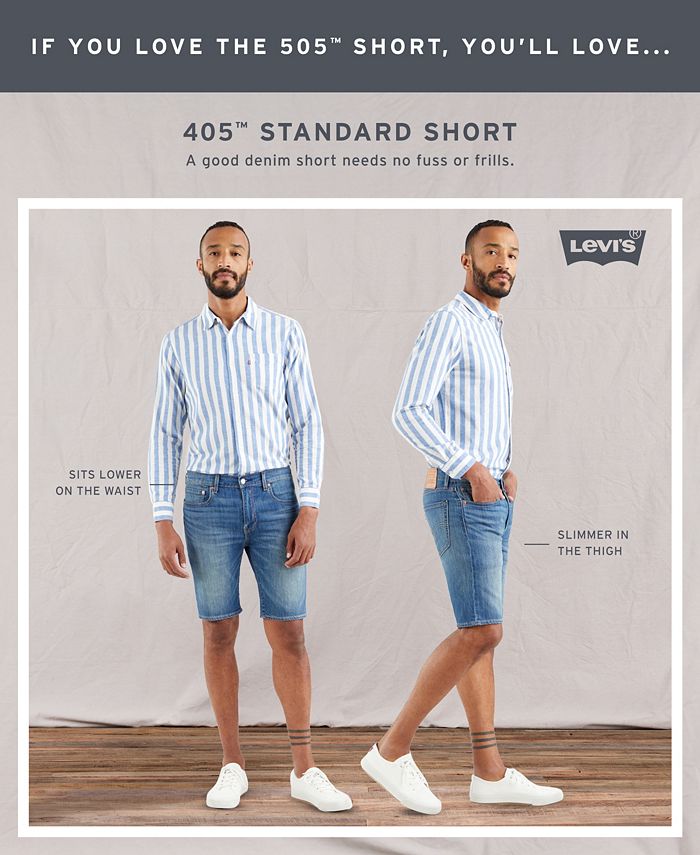 Levi's Men's 405 Standard Jean Shorts & Reviews - Shorts - Men - Macy's