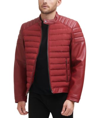 dkny red leather jacket