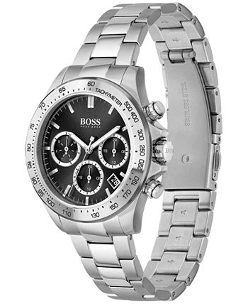 BOSS - Women's Chronograph Novia Stainless Steel Bracelet Watch 38mm