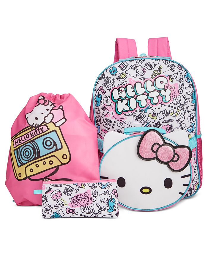 Accessory Innovations Girls Hello Kitty Backpack Set & Reviews - All Kids'  Accessories - Kids - Macy's