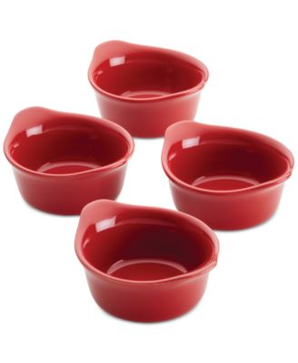 Ceramics Round Ramekin Dipper Cups, Set of 4