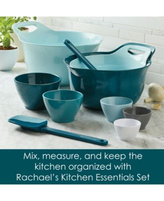 10-Pc. Mix and Measure Mixing Bowl Measuring Cup and Utensil Set