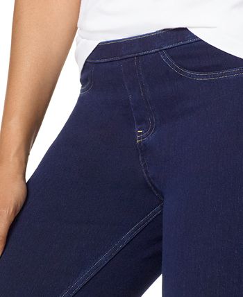 Vintage HUE Denim Leggings Super Soft Worn Once/like New Ankle Length Pants  Ladies Size S Real Hip Pockets Fake Front Pockets 