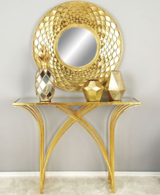 Modern Metal Console Table