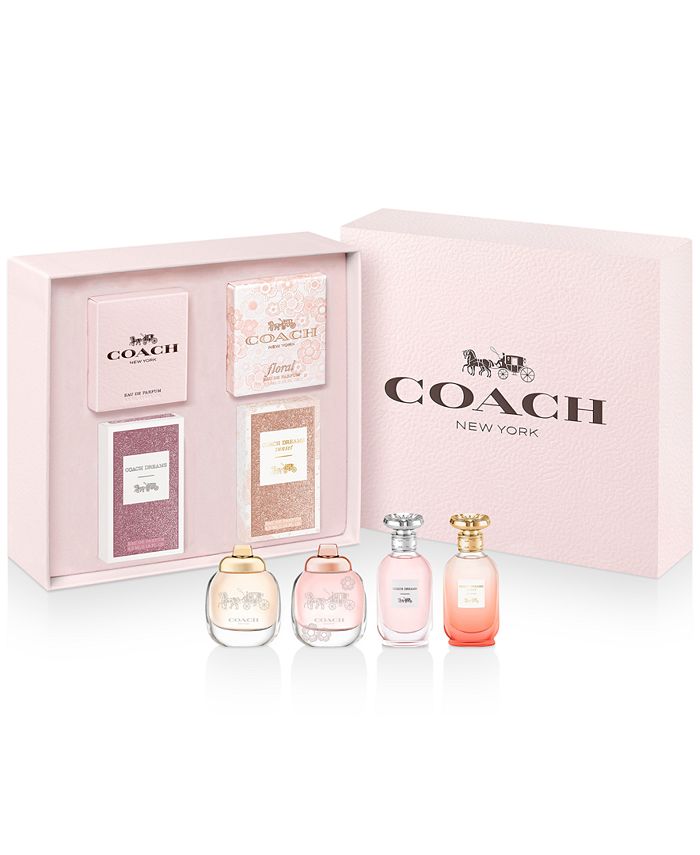 COACH 4-Pc. Eau de Parfum Deluxe Mini Gift Set - Macy's