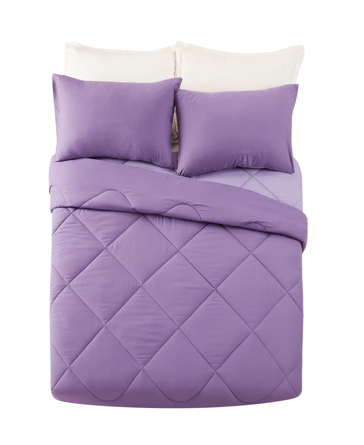Urban Playground Iris 2 Piece Comforter Set, Twin/ Twin Xl In Purple