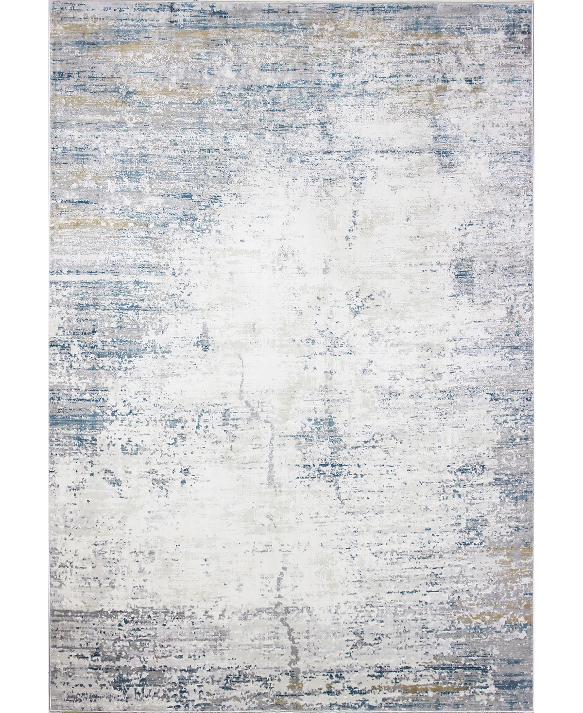 Bb Rugs Isle IS111 8'6in x 11'6in Area Rug - Ivory/Blue