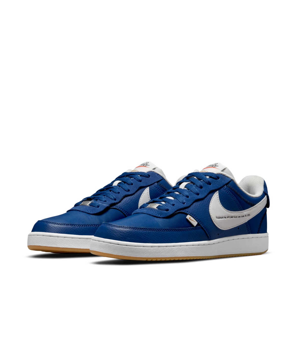 Nike Men #39 s Court Vision Low Premium Casual Sneakers From Finish Line In