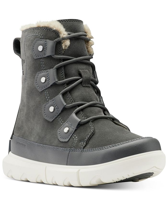 sorel women's explorer joan lug sole waterproof booties