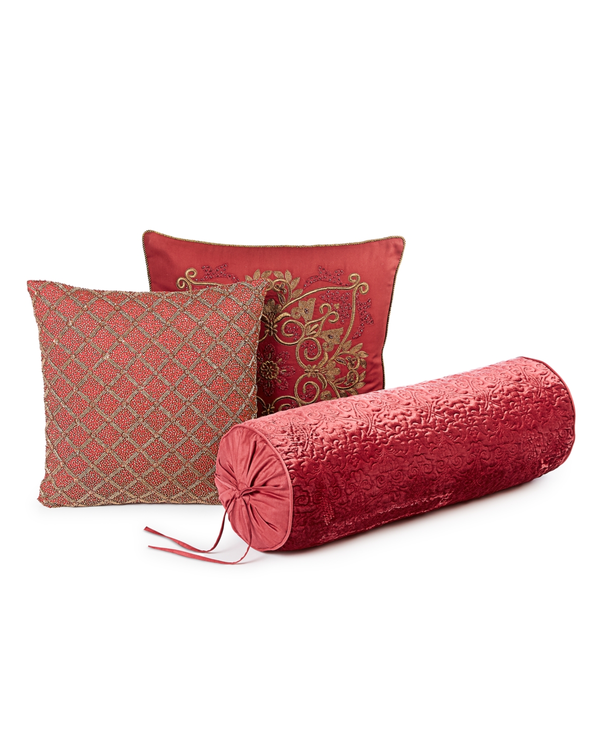 Hotel Collection Ornate Scroll Pillow, x 16