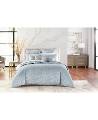 Hotel Collection Wavelet Comforter, Full/Queen, Created for Macy's
