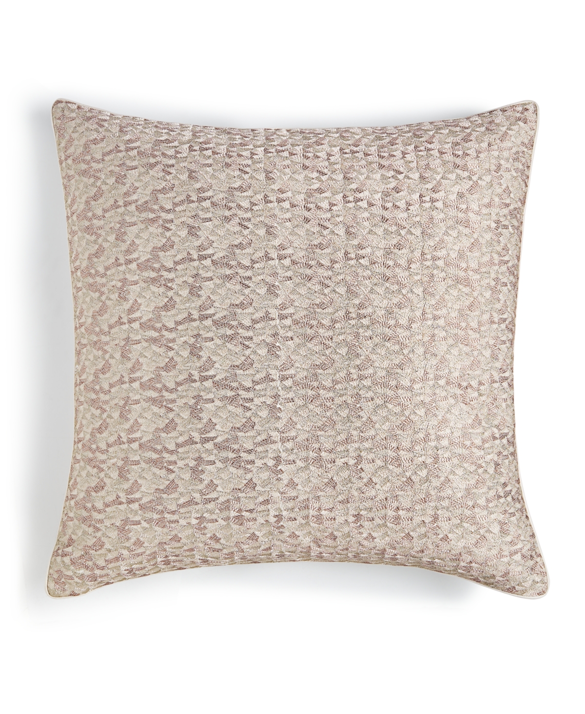 Closeout! Hotel Collection Highlands Sham, European, Created for Macy's - Taupe