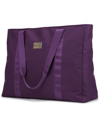 purple weekend bag