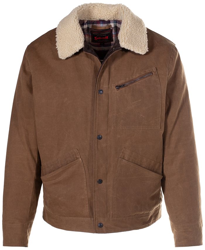 Schott waxed sale jacket