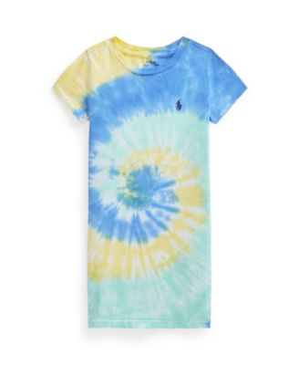 tie dye polo shirt dress