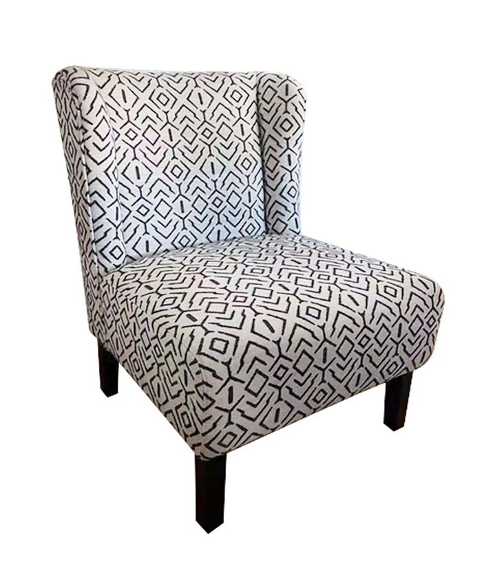 JGW Furniture Wing Back Accent Chair Macy