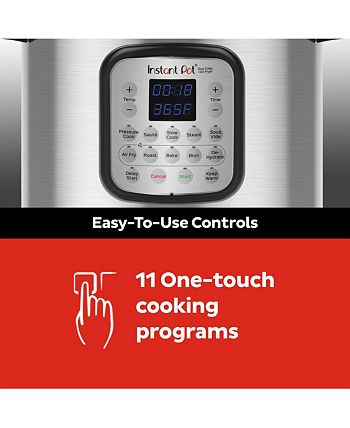 🆕️ 8Qt Instant Pot 11-in-1 Duo Crisp Electric Pressure Cooker & Air Fryer  Combo