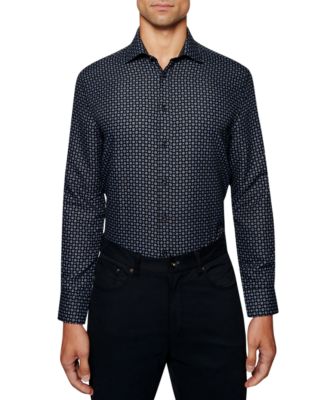 Society of Threads - Men's Slim-Fit Non-Iron Performance Dress Shirt