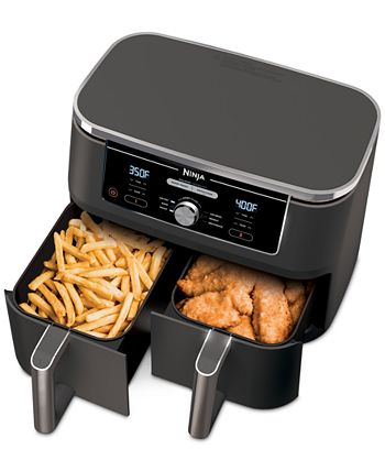 Ninja - Foodi&reg; 6-in-1 10-qt. XL 2-Basket Air Fryer with DualZone™ Technology