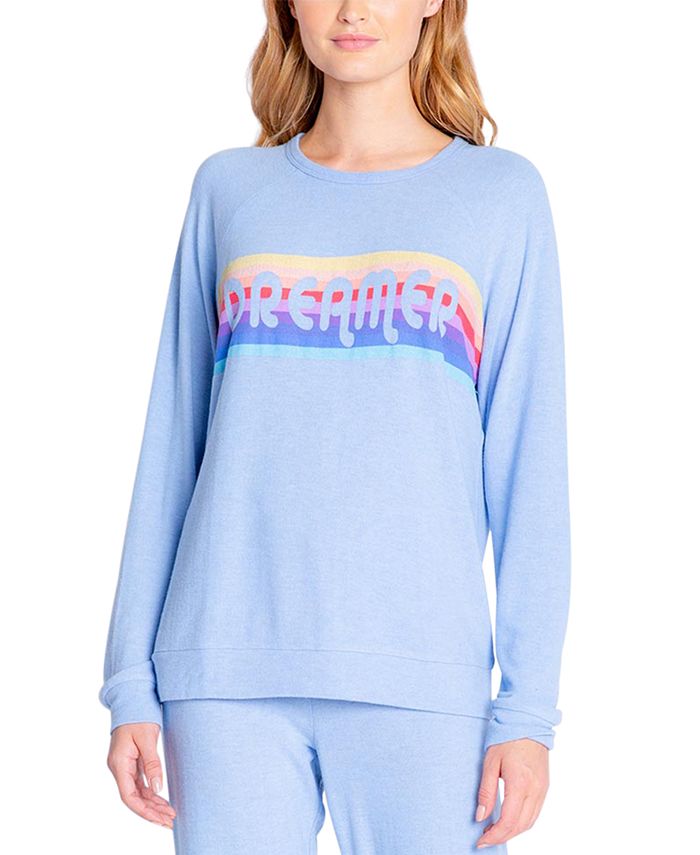 Insomniax Butter Jersey Printed LongSleeve Pajama Top Macy's
