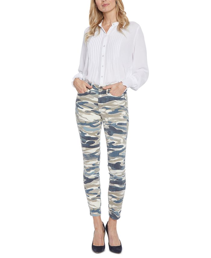 Nydj camo new arrivals jeans