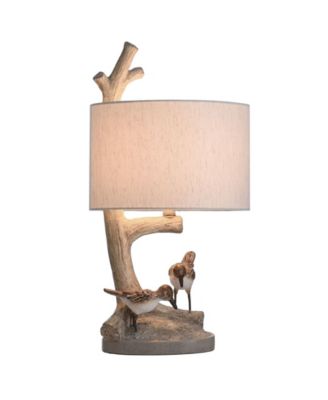 Iuka Farmhouse Birds on a Limb Table Lamp