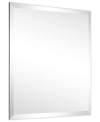 Frameless Beveled Prism Mirror Panels - 24" x 24"