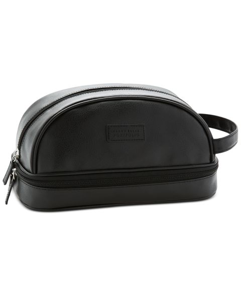 Мужская сумка Perry Ellis Portfolio Perry Ellis Casual Travel Case, цвет: Чёрный