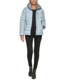 Faux-Fur-Trim Hooded Puffer Coat, Created for Macy's