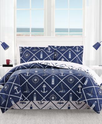 Pem America Montauk 8-Pc. Comforter Sets, Created for Macy's - Macy's