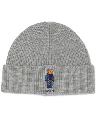 ralph lauren bear beanie hat