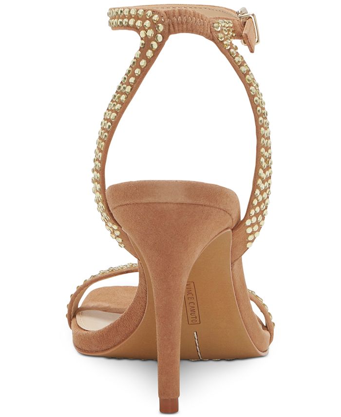 Vince Camuto Saprenda AnkleStrap Rinestone Sandals & Reviews Sandals