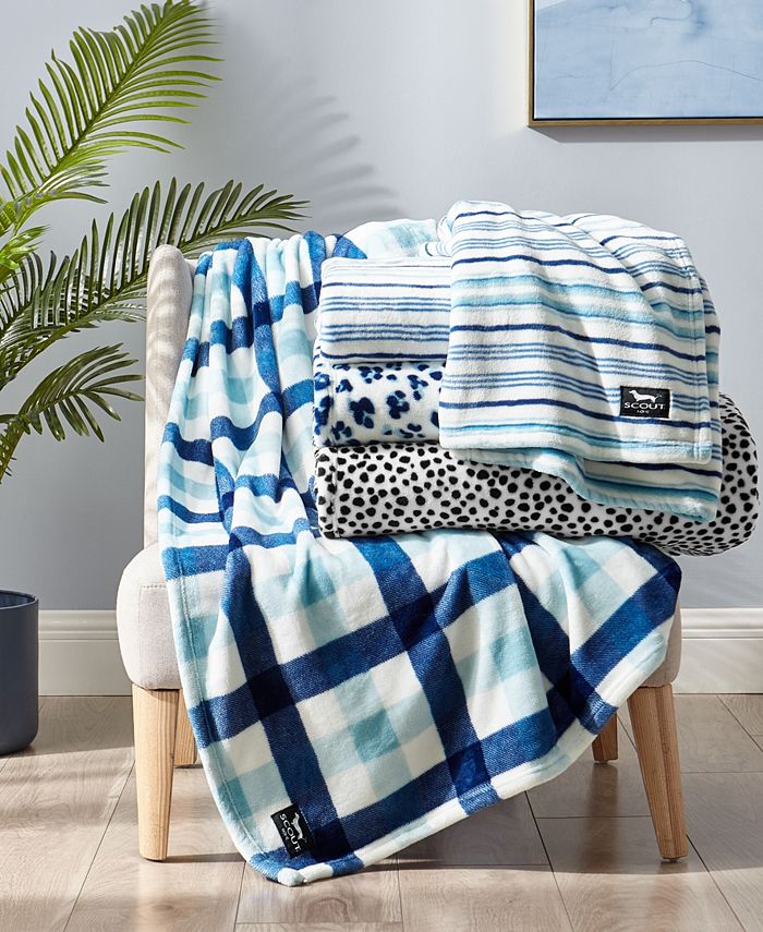 SCOUT Home Bella Cruella Ultra Soft Plush Blanket, Twin Macy's