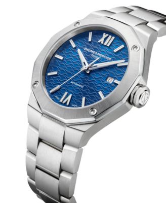 Men's Swiss Automatic Stainless Steel Bracelet Watch 42mm