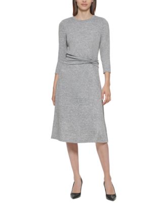 Calvin Klein - Ruched Midi Dress