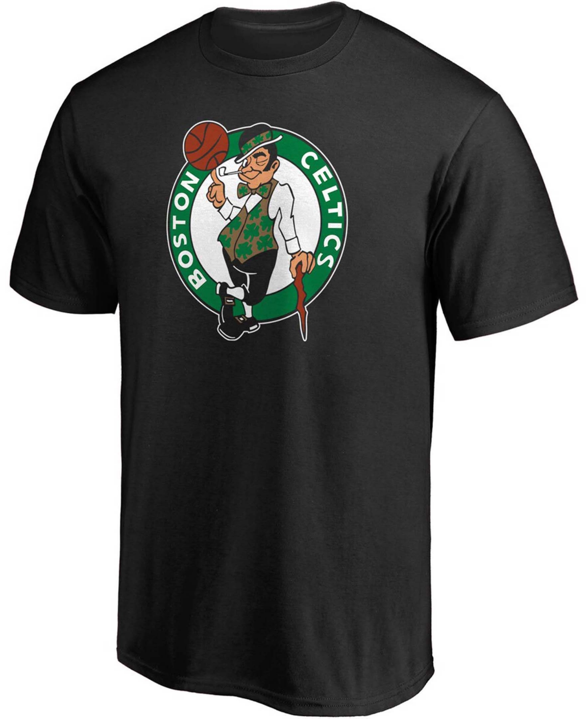 Men'sBoston Celtics Primary Team Logo T-shirt - Black