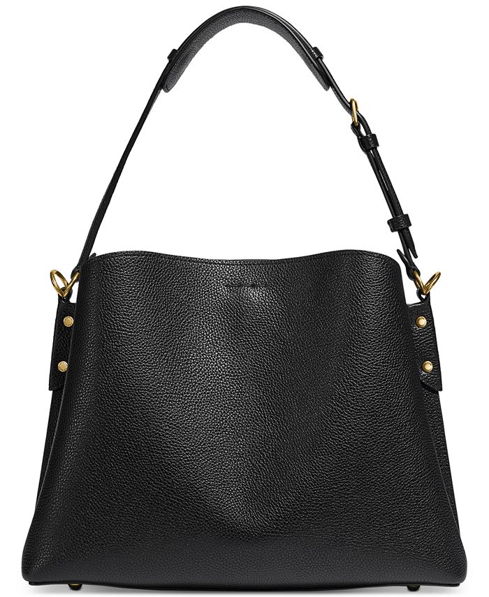 COACH Willow Leather Shoulder Bag - Macy's