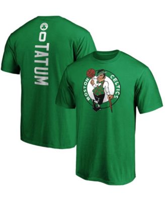 Men's Jayson Tatum Kelly Green Boston Celtics Playmaker Name and Number T-shirt